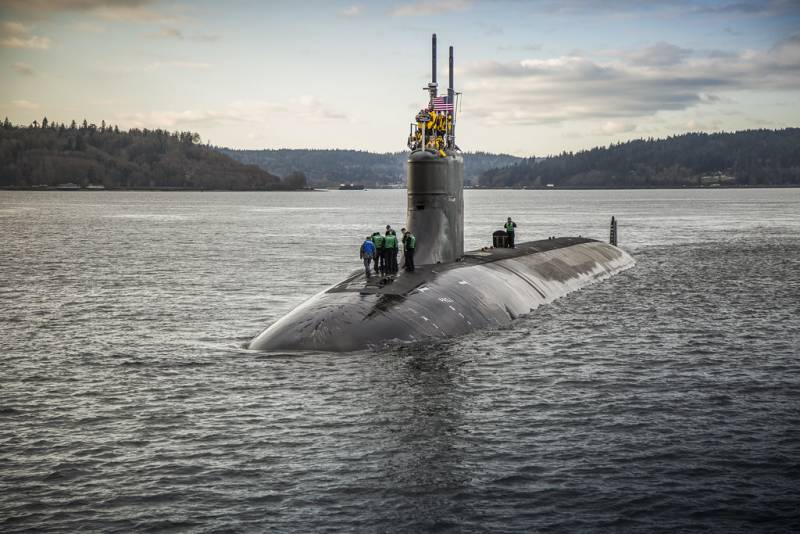 В ВМС США: Атомная субмарина «Коннектикут» в Тихом океане не сталкивалась с надводным кораблём или другой подводной лодкой