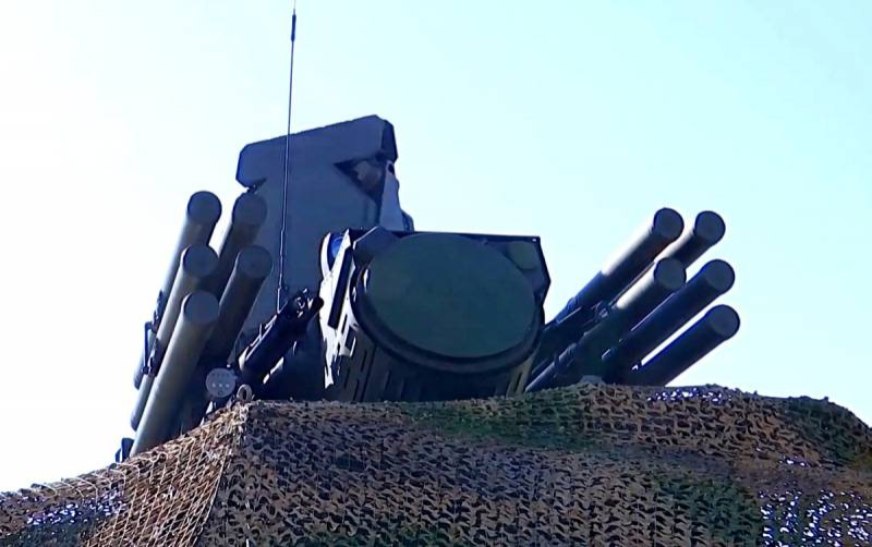 Сирийский ЗРПК «Панцирь-С» перехватил израильские ракеты