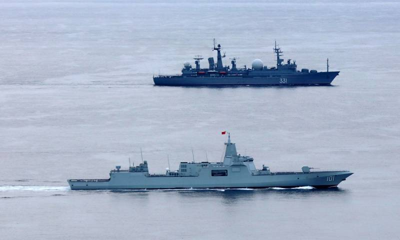 В официальной прессе КНР ожидают «совместного с Россией контроля воздуха и моря»