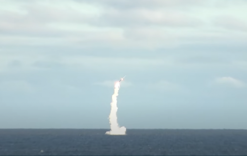 Минобороны: АПЛ «Северодвинск» провела второй пуск ракеты «Циркон» из подводного положения