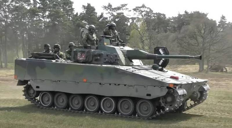 Швеция проводит модернизацию БМП Stridsfordon CV90