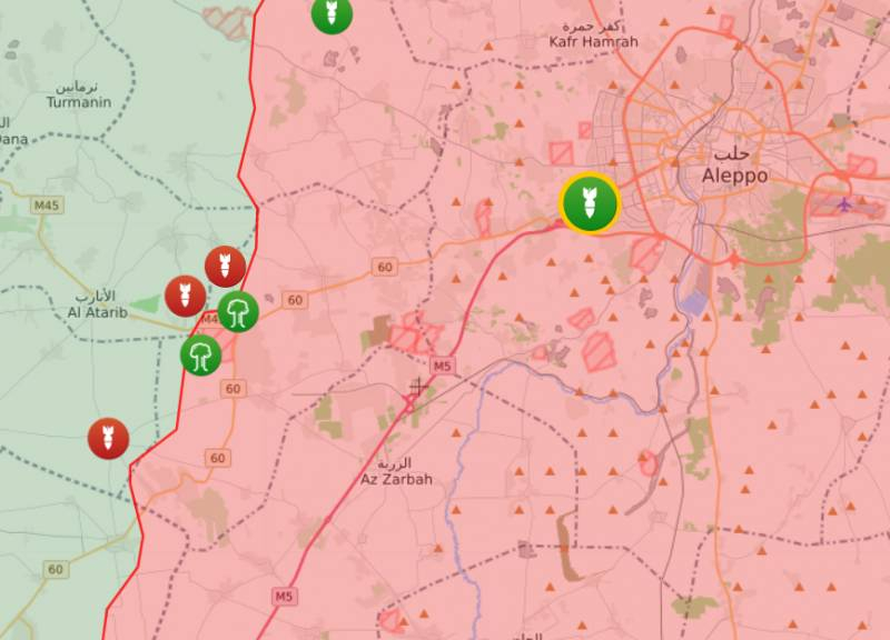 Впервые за несколько месяцев протурецкие боевики применили РСЗО «Град» для обстрела сирийского Алеппо