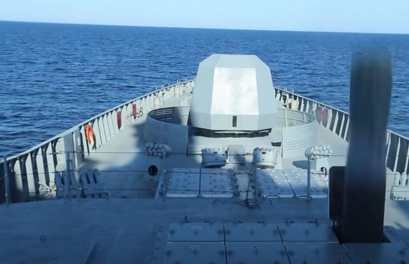 Фрегат «Адмирал Горшков» поразил морскую мишень гиперзвуковой ракетой «Циркон»