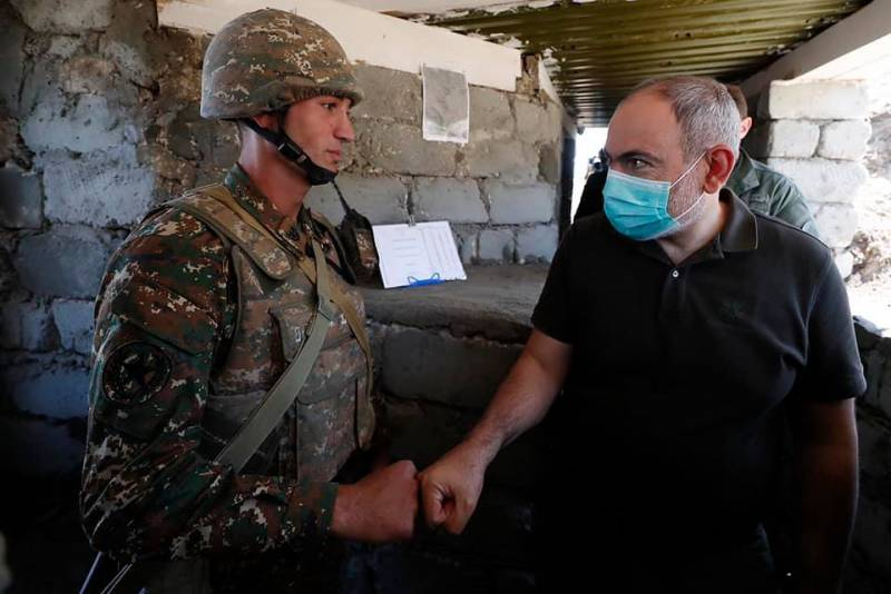 Пашинян заявил, что азербайджанские военные «снова вторглись на территорию Армении»