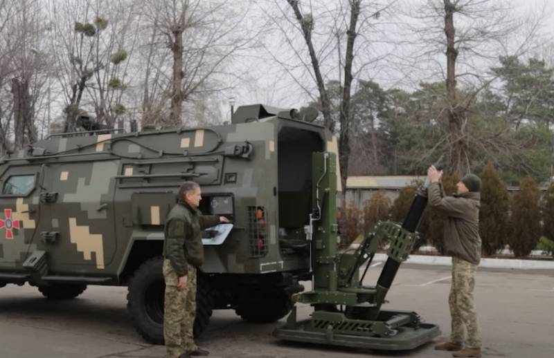 Украинские десантники получили партию мобильных миномётов «Барс-8ММК»