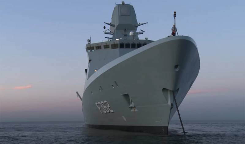 Командир фрегата Peter Willemoes ВМС Дании: Выход корабля в Балтийское море связан с событиями у границ Украины