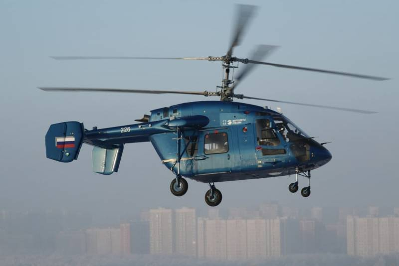 Модернизированный вертолёт Ка-226Т начал лётные испытания
