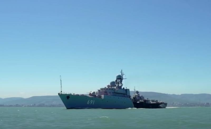 Флагман Каспийской флотилии ракетный корабль «Татарстан» отправился на модернизацию