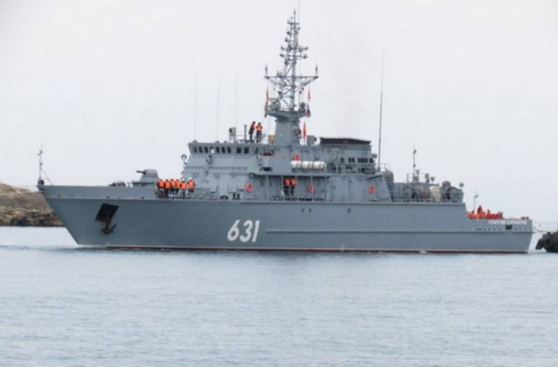 Корабль противоминной обороны «Георгий Курбатов» проекта 12700 прибыл на Черноморский флот
