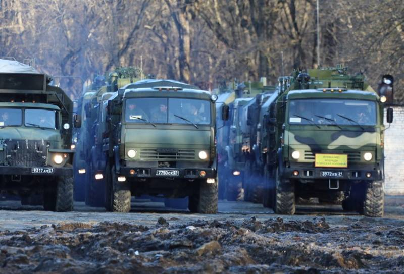 В Минобороны РФ пообещали вернуть в Россию войска после учений в Белоруссии
