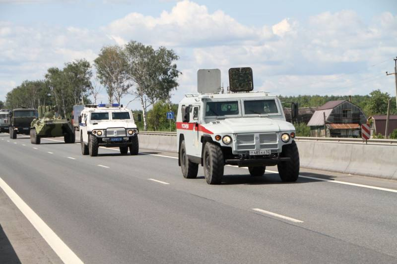 Командование Росгвардии объяснило причины отправки техники в районы, граничащие с Украиной